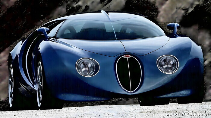 Hidden Bugatti Prototype Featured Bug-Like Eyes and 18 Cylinders | Carscoops